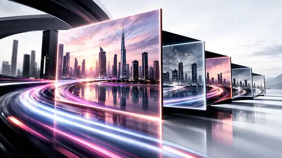 Cinematic portrait prepared for image-to-video creation